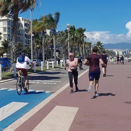 Les Palmiers Niceairport, Beach200M, 2Bedrooms, Wifi Optic Exterior foto