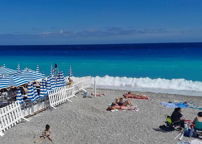 Les Palmiers Niceairport, Beach200M, 2Bedrooms, Wifi Optic