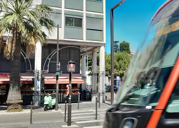 Les Palmiers Niceairport, Beach200M, 2Bedrooms, Wifi Optic